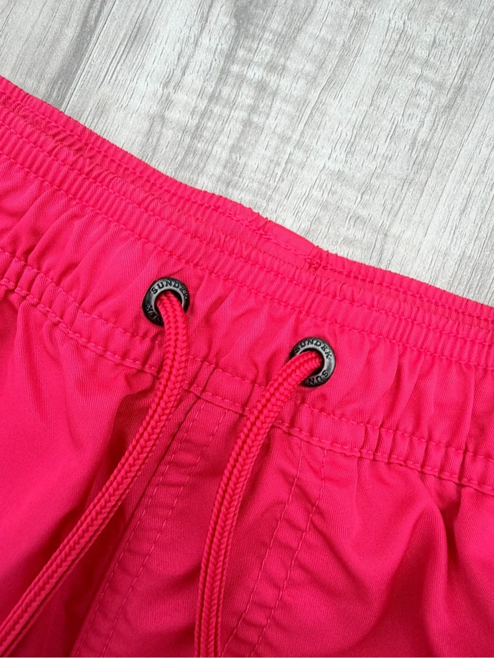 Sundek Iconik Taffeta Short Swimshorts With Elastic Waist - Men’s